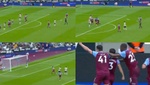Cresswell firmó la victoria ante el United con un gol de falta imparable