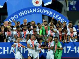 Chennai lifted the ISL after goal's from Alves and Augusto. AFP