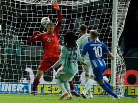 El Bayern perdió 2-0 en Berlín. AFP