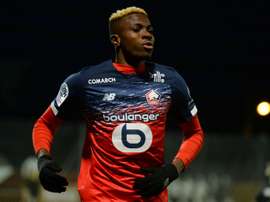 Osimhen is one of the players to look out for in the new Serie A season. AFP