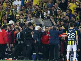 Besiktas are appealing against the decision to complete the game. AFP