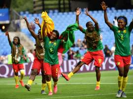 Cameroon are into the last 16 of the Women's World Cup. AFP