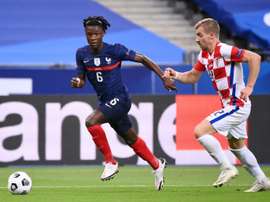 L'Équipe de France contre la Finlande en amical. afp