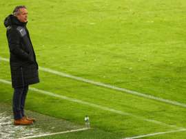 Uwe Neuhaus has been sacked as Arminia Bielefeld coach. AFP