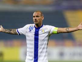 Sneijder n'effectuera pas son retour à Galatasaray. AFP