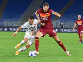 Dzeko pode acabar chegando na Inter de Milão. AFP
