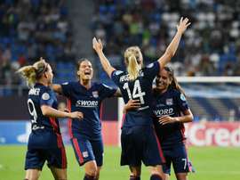 Lyon are dominating the European scene. AFP