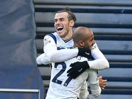Gareth Bale heureux de pouvoir aider son équipe. AFP