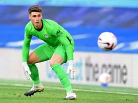 Kepa, com os dias contados no Chelsea. AFP