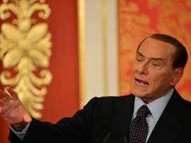 Silvio Berlusconi wants Monza to get promoted to Serie A. AFP