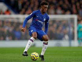 Hudson-Odoi clama por minutos no Chelsea ou fora. AFP