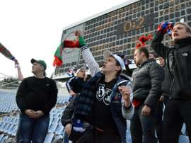 Professional football in Crimea is on the brink of disappearance. AFP