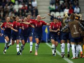 Norway ran out comfortable winners over Nigeria. AFP