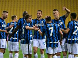 Like a lion Sanchez hits brace to send Inter six points clear