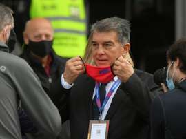 Barca given fresh start as Laporta elected new club president. AFP