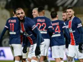 Kurzawa, heureux d'enchaîner les matchs avec le PSG. AFP
