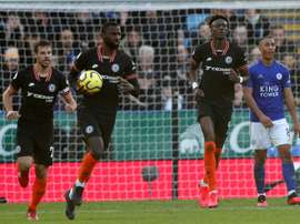 Leicester e Chelsea empatam em 2 a 2 pela 25ª rodada da Premier. AFP