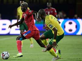 Deon Hotto (L) scored as Orlando Pirates won 0-3 at Chippa United. AFP