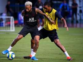 Abdou Diallo does not want people to keep mentioning that 6-1 win for Barca. AFP