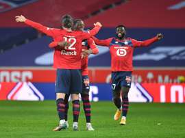 Lille won 4-0. AFP