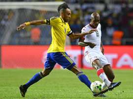 Aubameyang e um problema com a Seleção do Gabão. AFP