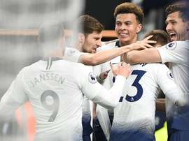 El Tottenham aparca sus ganas para la Champions. AFP
