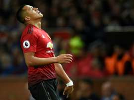 Alexis Sanchez won the prize for 'Worst forward' in the parody awards. AFP
