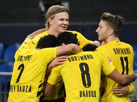 Borussia Dortmund acredita na permanência de Haaland. AFP