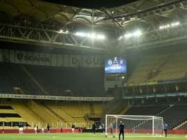 The match was cancelled. AFP