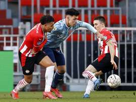 Ajax got themselves a 1-1 draw at PSV. AFP