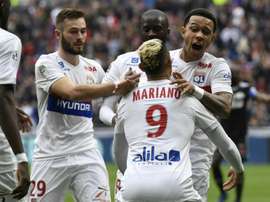 Lyon goleia Amiens. AFP