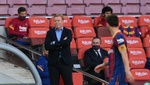 La RFEF pide sanción para Koeman por sus críticas al árbitro y al VAR
