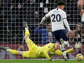 Alli double sends Mourinho's Tottenham up to fifth. AFP