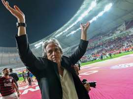 Jorge Jesus falou sobre a fase do Benfica. AFP
