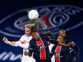 PSG ended Lyon's 47 month unbeaten run. AFP