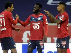 Bamba put Lille ahead but they had to settle for a share of the points against a resurgent Lyon. AFP