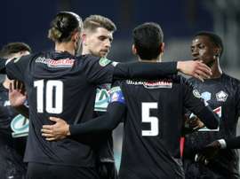 Lille knocked Gazelec Ajaccio out of the French Cup with a 1-3 win. AFP