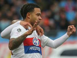 O Lyon venceu o Troyes por 0-5. AFP