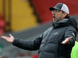 Liverpool have lost six home games in a row. AFP