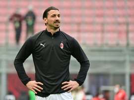 Interview de Zlatan Ibrahimovic. afp