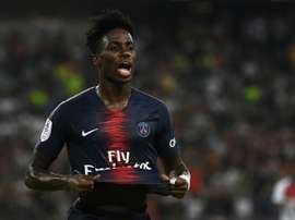 Weah llegará este sábado al Lille. AFP