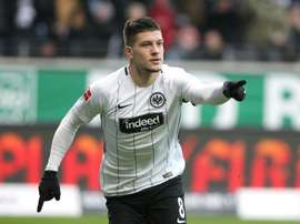 Luka Jovic never set foot in Cyprus. AFP