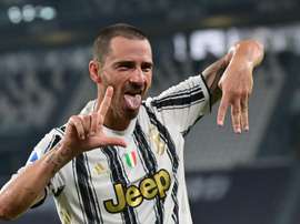 Bonucci and Chiellini will join up with Italy. AFP