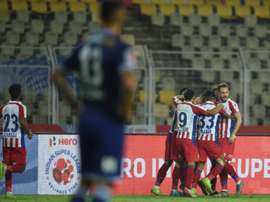 ATK became the ISL champions behind closed doors. AFP