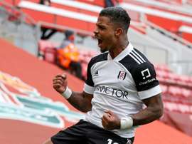 Mario Lemina gave Fulham three huge points at Anfield. AFP