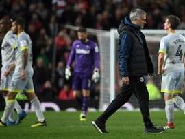 Derby County beat Manchester United in the EFL Cup. AFP