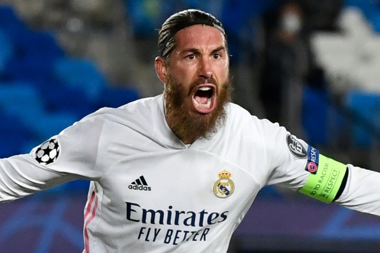 sergio ramos signed jersey