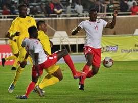 Belaili scores direct from corner as Algeria win in 'car park'. AFP