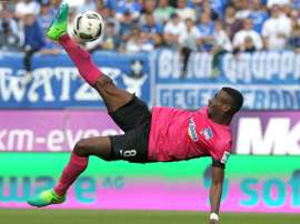 Kalou a le poids du Hertha sur les épaules. AFP