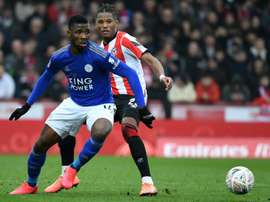 Iheanacho (L) was linked with a move to Turkey last year. AFP